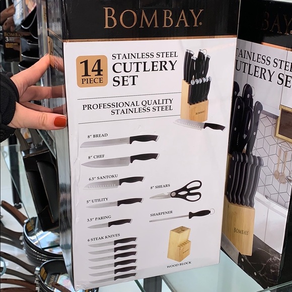 Bombay Kitchen Bombay 4 Piece Stainless Steel Cutlery Set Poshmark